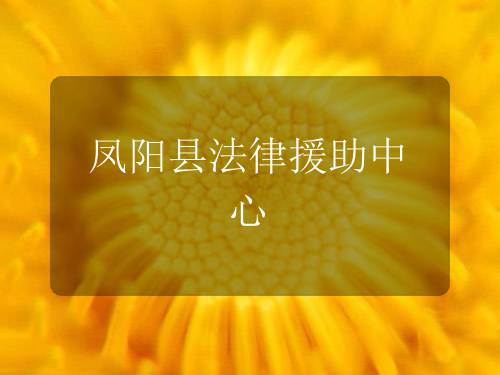凤阳县法律援助中心